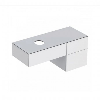 Тумба для комплекта GEBERIT VARIFORM 501.183.00.1 120 см белый