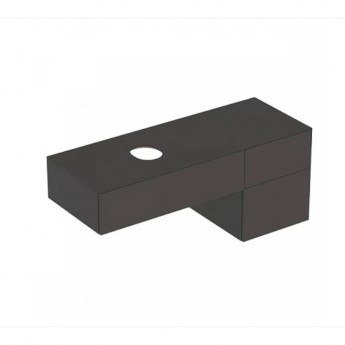 Тумба для комплекта GEBERIT VARIFORM 501.190.00.1 135 см темно-серый